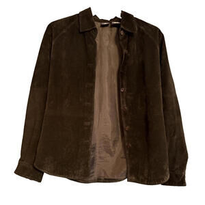 VNTG Hunt Club‎ Black Suede Jacket Medium